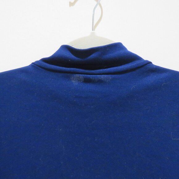 VINTAGE PATAGONIA Capilene Made in USA Baselayer 1/4 Zip Top Navy Outdoor Gorp - Picture 10 of 12